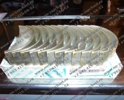 6105Q-1004022-P1# Вкладыш шатунный двигателя двс ючай Yuchai YC6105G, YC6108, YC6B125, комплект набор шатунных вкладышей