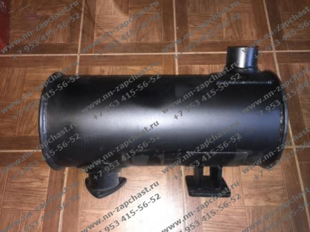 2000110B017-0000, 2000110B017-ZG10 глушитель двигателя FAW 6110/125G5-ZG20 двс шанхай катерпиллер оригинальные запчасти заводские комплектующие китайских фронтальных погрузчиков sdlg, xcmg, xgma, foton, liugong, longong, changlin