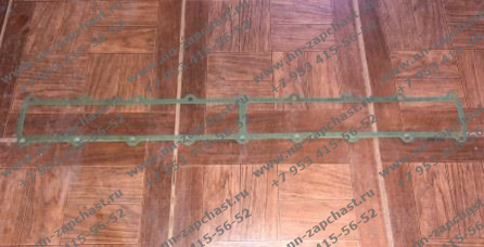 1008017A001-0000 Прокладка впускного коллектора двс двигателя FAW CA6110/125G5-18AG2, CA6110/125G5-SG9A, 6113ZG оригинальные запчасти заводские комплектующие китайских фронтальных погрузчиков