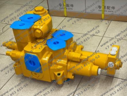 KM300-II-19A, 4120006636 распределитель гидросистемы Распределительный клапан гидравлической системы фронтального погрузчика оригинальные запчасти заводские комплектующие китайских фронтальных погрузчиков SDLG 956