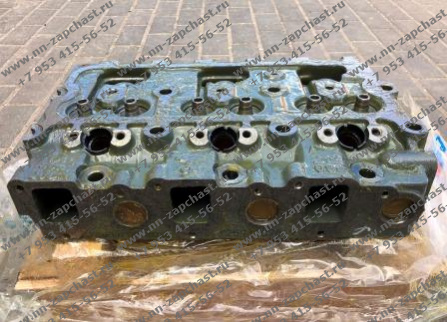 J4200-1003190C, J4200-1003016A, 4110001058032, B3200-1003016A гбц Головка блока цилиндров двигателя двс Yuchai ючай YC6J125Z-T20, YC6J125Z-T21 оригинальные запчасти заводские комплектующие китайских фронтальных погрузчиков двигателей sdlg, xcmg, xgma, longong, liugong, foton, changlin, mitsuber