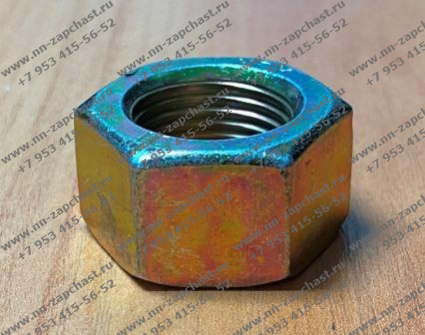 M18*1.5 GB/T6171-2000, 4110000014059 Гайка шпильки колеса фронтального погрузчика оригинальные запчасти заводские комплектующие китайских фронтальных погрузчиков SDLG LGB680