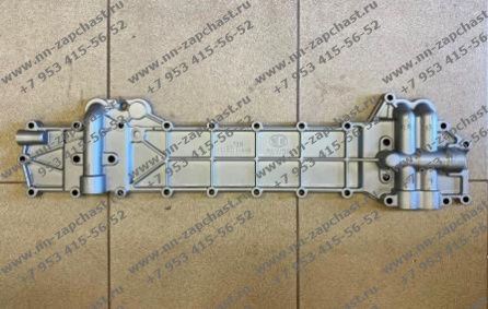 1013011D001-0000 Крышка теплообменника двигателя FAW 6110/125G5-18 двс оригинальные запчасти заводские комплектующие китайских фронтальных погрузчиков xcmg, xgma, foton, liugong, longong, changlin