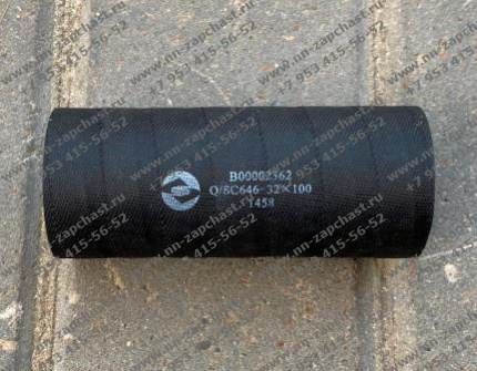 B00002362, Q/SC646-32*100 Патрубок тосола двигателя shanghai двс запчасти sdlg комплектующие навесное оборудование 12V135BZLD1